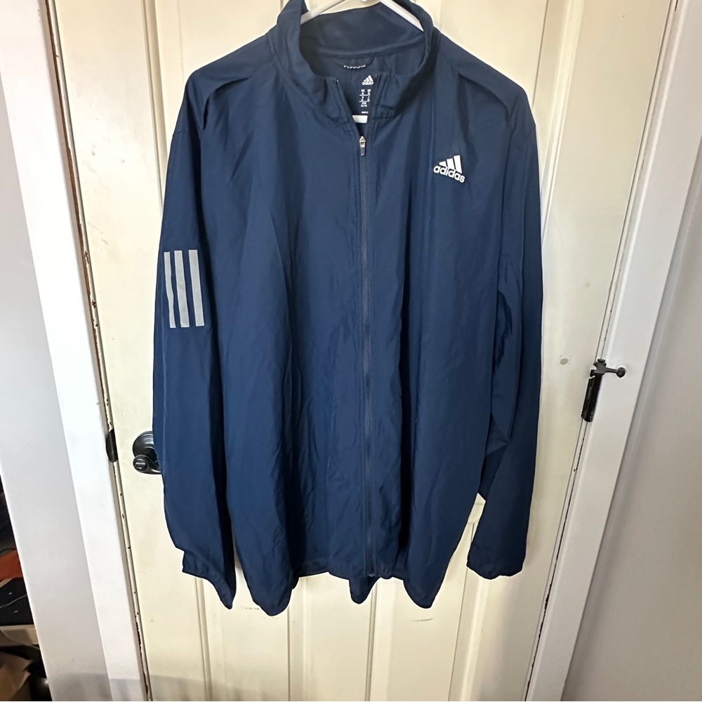 Adidas Men's Blue Running Jacket Xl